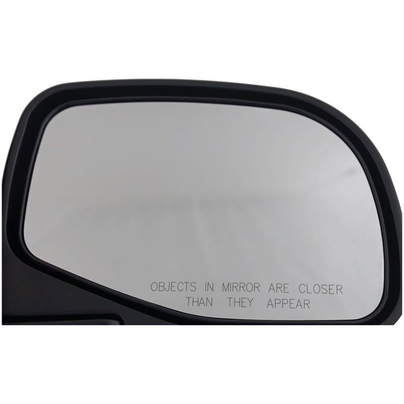 DURAFORCE Power Mirror For 2002-2005 Ford Explorer Right With Puddle Light Textured Black
