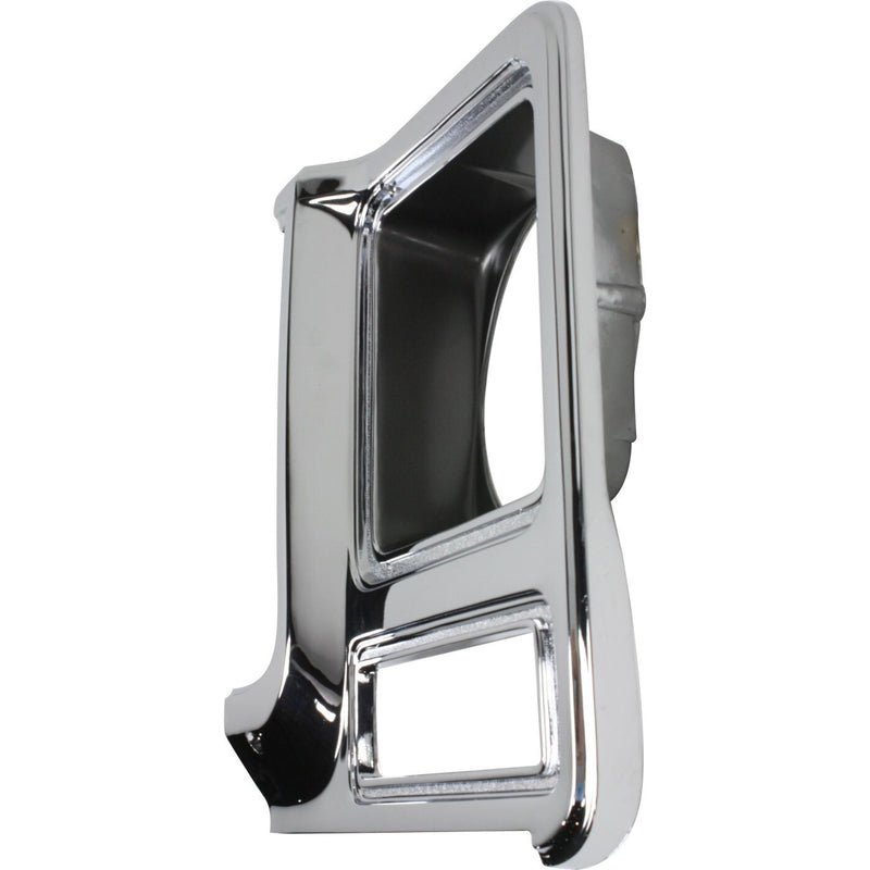 DURAFORCE Headlight Door Set For 79-80 Chevy C10 Full-Size Pickup Chrome and dark argent