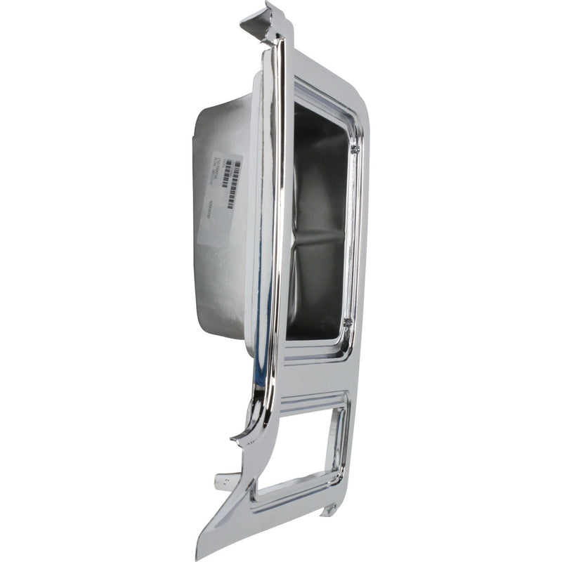 DURAFORCE Headlight Door Set For 79-80 Chevy C10 Full-Size Pickup Chrome and dark argent