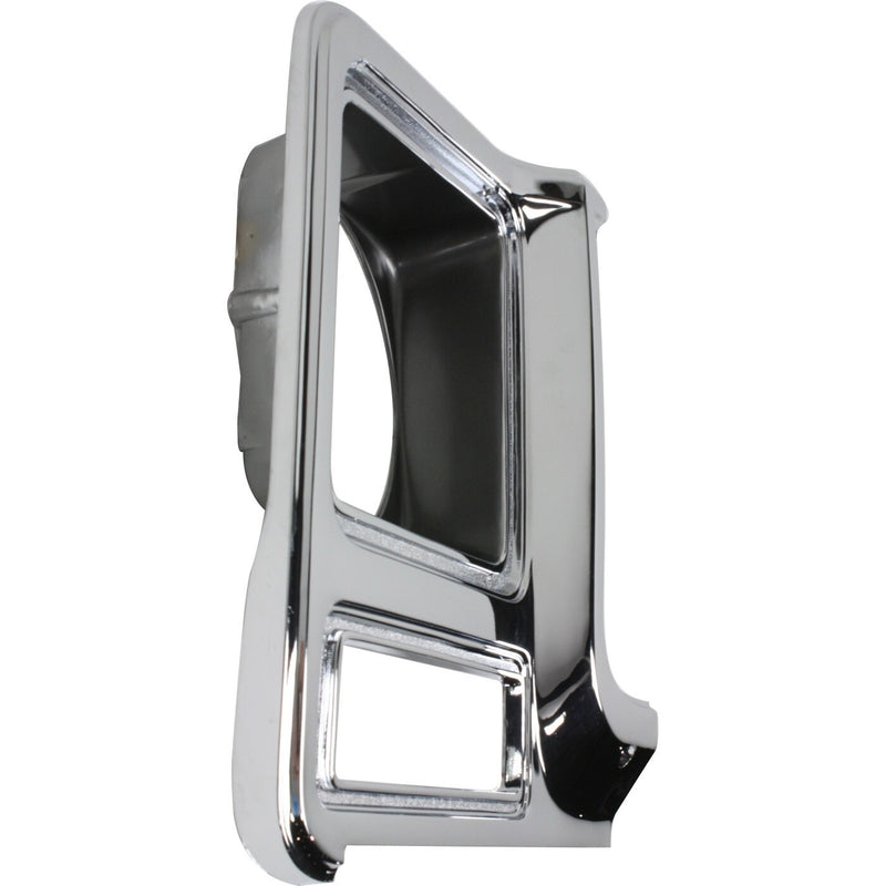 DURAFORCE Headlight Door Set For 79-80 Chevy C10 Full-Size Pickup Chrome and dark argent