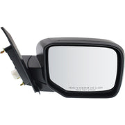 DURAFORCE Side View Mirror Power Black Passenger Right RH for 09-13 Honda Pilot