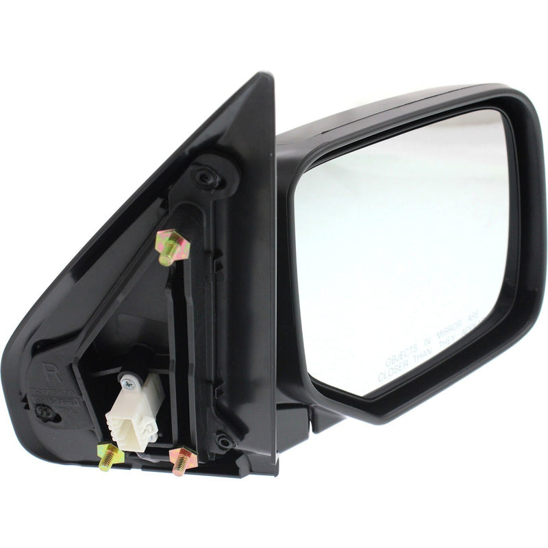 DURAFORCE Side View Mirror Power Black Passenger Right RH for 09-13 Honda Pilot