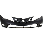 DURAFORCE Bumper Covers Fascias Set Front Upper and Lower For 2013-15 Toyota RAV4 LE Model