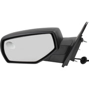 DURAFORCE Mirror For 2014-18 Chevrolet Silverado 1500 Driver Heated Textured Manual Fold