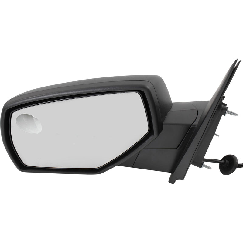 DURAFORCE Mirror For 2014-18 Chevrolet Silverado 1500 Driver Heated Textured Manual Fold