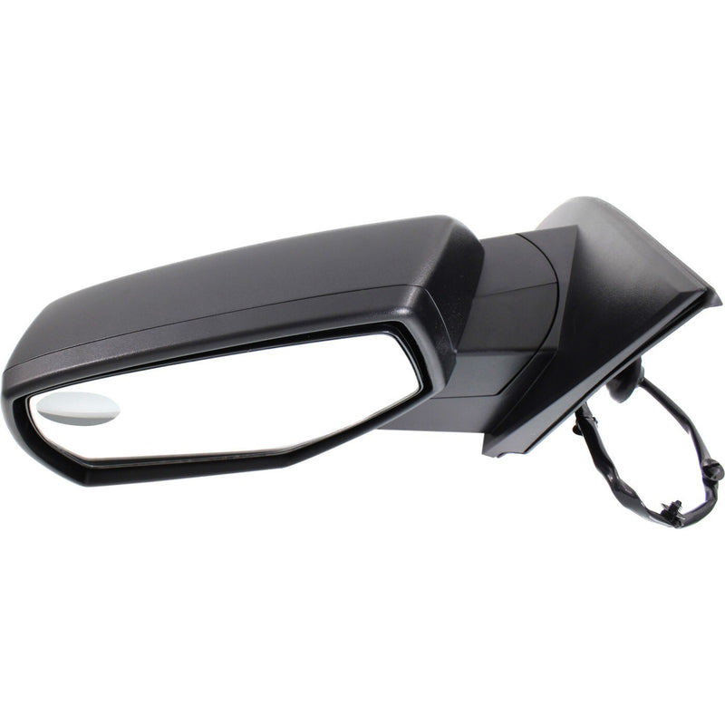 DURAFORCE Mirror For 2014-18 Chevrolet Silverado 1500 Driver Heated Textured Manual Fold