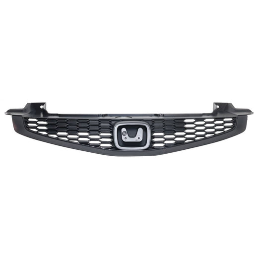 DURAFORCE Grille For 2012-2013 Honda Civic Coupe Black Plastic