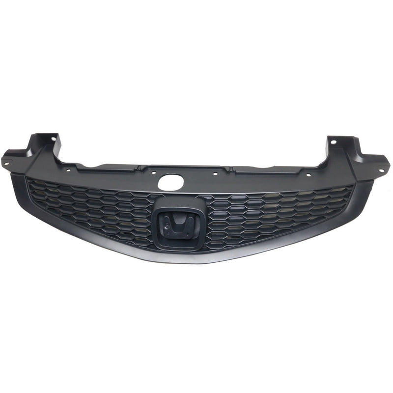 DURAFORCE Grille For 2012-2013 Honda Civic Coupe Black Plastic