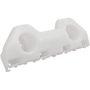 DURAFORCE Bumper Bracket Set For 2012-2019 Nissan Versa Sedan Front Plastic 2Pc