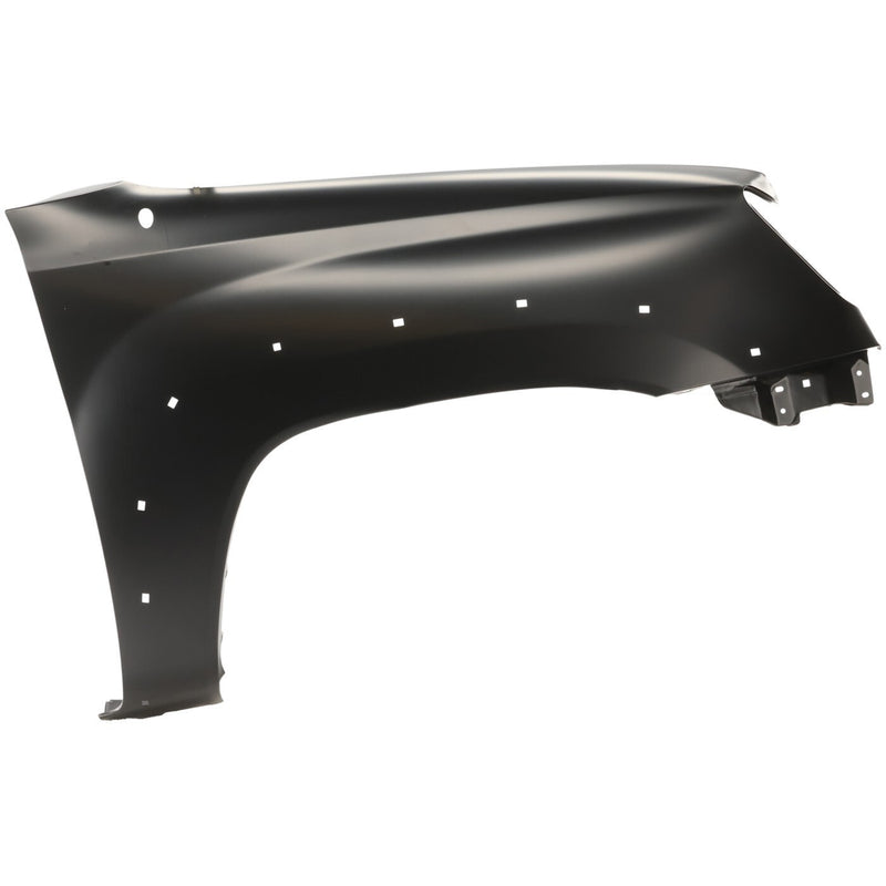 DURAFORCE Fender For 2005-2015 Toyota Tacoma Front Passenger Primed Steel Molding Holes