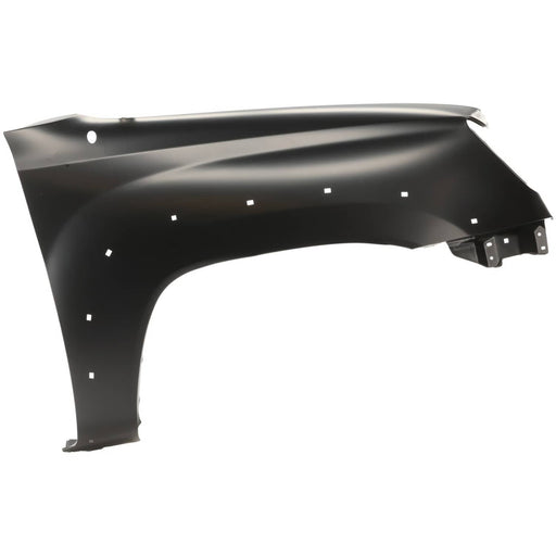 DURAFORCE Fender For 2005-2015 Toyota Tacoma Front Passenger Primed Steel Molding Holes