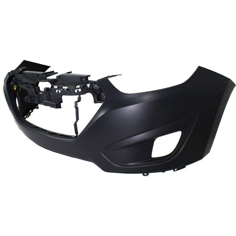 DURAFORCE Front Bumper Cover For 2010-2015 Hyundai Tucson w/ fog lamp holes Primed