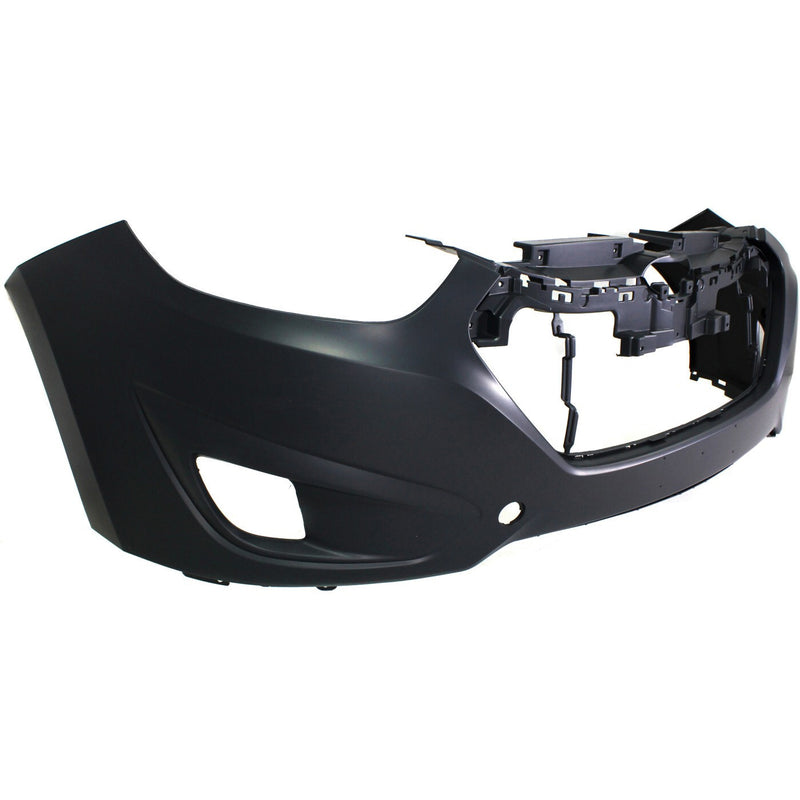 DURAFORCE Front Bumper Cover For 2010-2015 Hyundai Tucson w/ fog lamp holes Primed