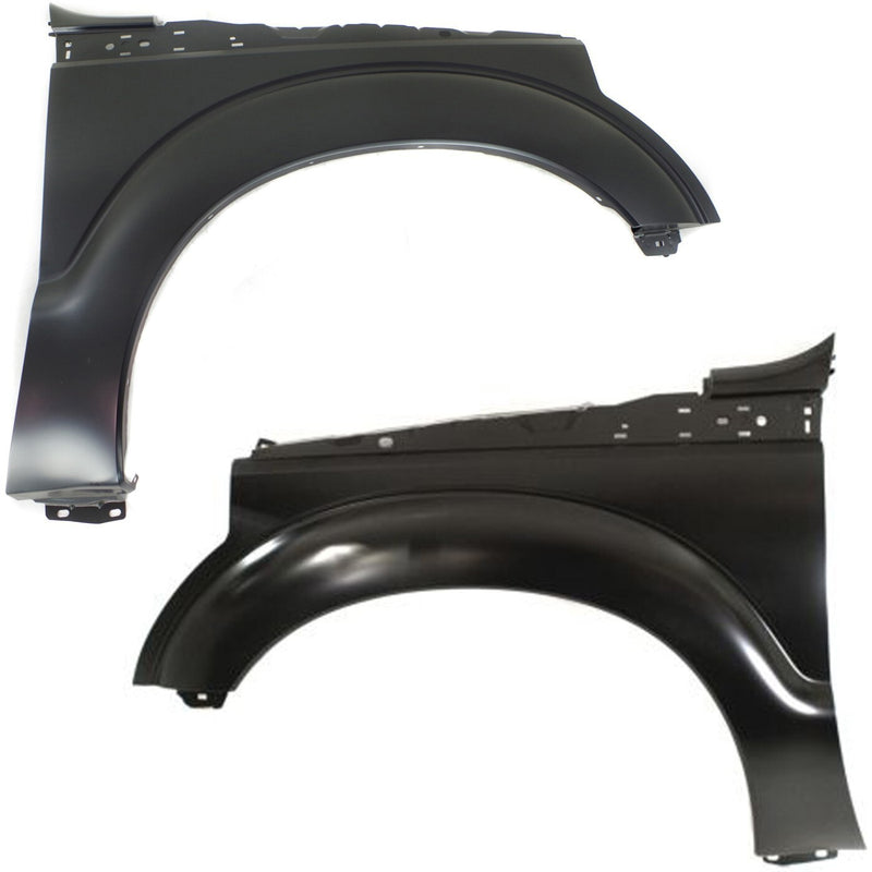 DURAFORCE Fender Set For 2011-2016 Ford F-250 Super Duty Front Primed Steel Pair