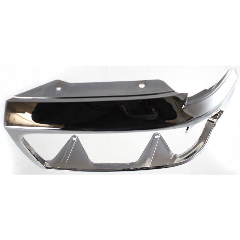 DURAFORCE Grille Assembly Headlight Door Kit For 1992-1996 Ford F-150 Bronco Chrome Shell