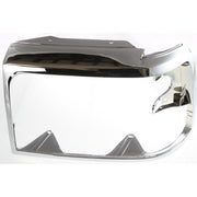 DURAFORCE Grille Assembly Headlight Door Kit For 1992-1996 Ford F-150 Bronco Chrome Shell