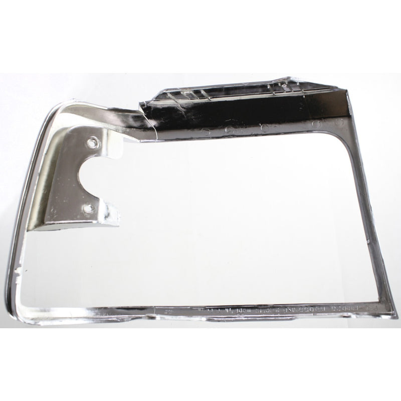 DURAFORCE Grille Assembly Headlight Door Kit For 1992-1996 Ford F-150 Bronco Chrome Shell