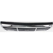 DURAFORCE Grille Assembly Headlight Door Kit For 1992-1996 Ford F-150 Bronco Chrome Shell