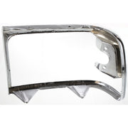 DURAFORCE Grille Assembly Headlight Door Kit For 1992-1996 Ford F-150 Bronco Chrome Shell
