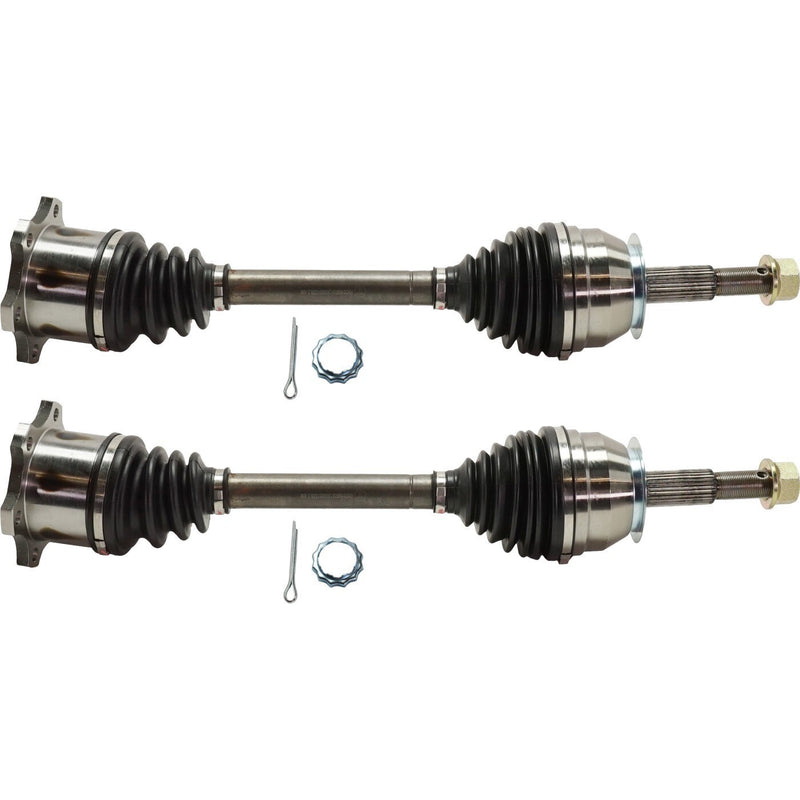 DURAFORCE CV Axle For 2004-2015 Nissan Titan Front Driver and Passenger Side Pair 4WD