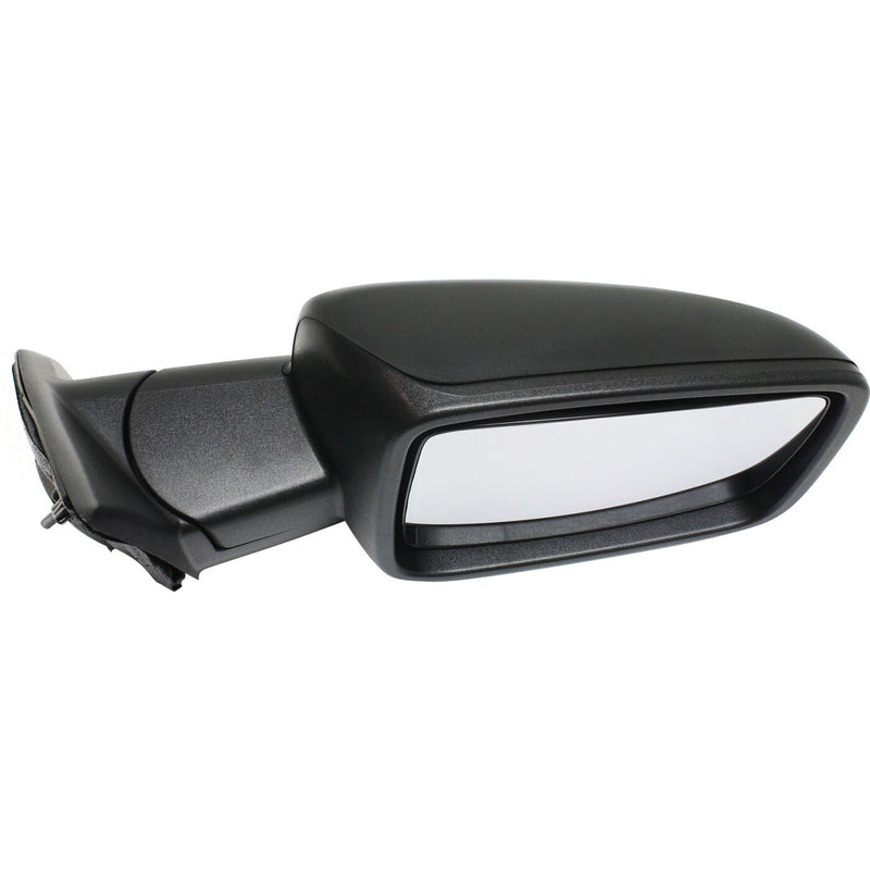 DURAFORCE Mirror For 2013-2022 Ram 1500 2500 3500 Manual Folding Right Textured Black