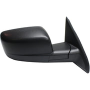 DURAFORCE Mirror For 2013-2022 Ram 1500 2500 3500 Manual Folding Right Textured Black