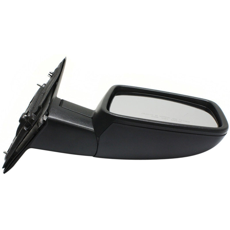 DURAFORCE Mirror For 2013-2022 Ram 1500 2500 3500 Manual Folding Right Textured Black