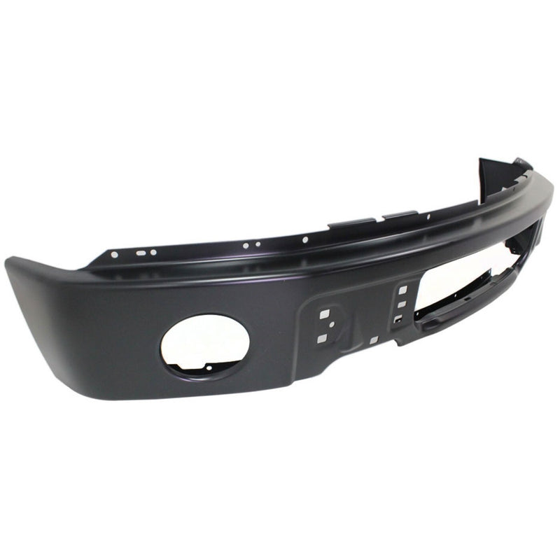 DURAFORCE Front Bumper For 2009-2014 Ford F-150 Powdercoated Black with Fog Light Holes