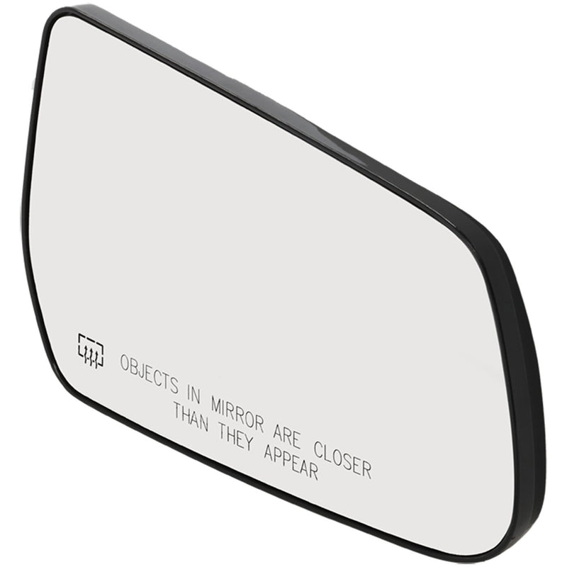 DURAFORCE Passenger Mirror Glass For 2010-2017 Chevrolet Equinox Heated with Backing Plate