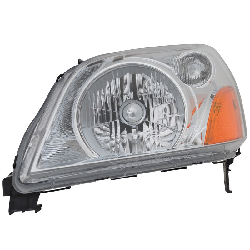 DURAFORCE Driver & Passenger Side Headlights For Honda Pilot 2003-2005 Halogen EX EX-L LX