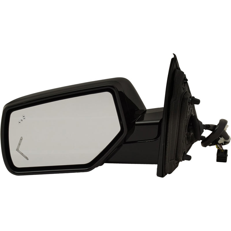 DURAFORCE Mirror For 2015-2020 Chevrolet Tahoe LH Power Heated Chrome w Signal Light w BSD