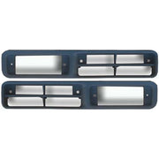 DURAFORCE Fog Light Trim Set For 1995-97 Nissan Pickup 1993-95 Pathfinder Left & Right 2Pc