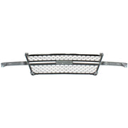 DURAFORCE Grille Assembly Kit For 03-06 Chevy Silverado 2500 HD Chrome Shell Painted Gray