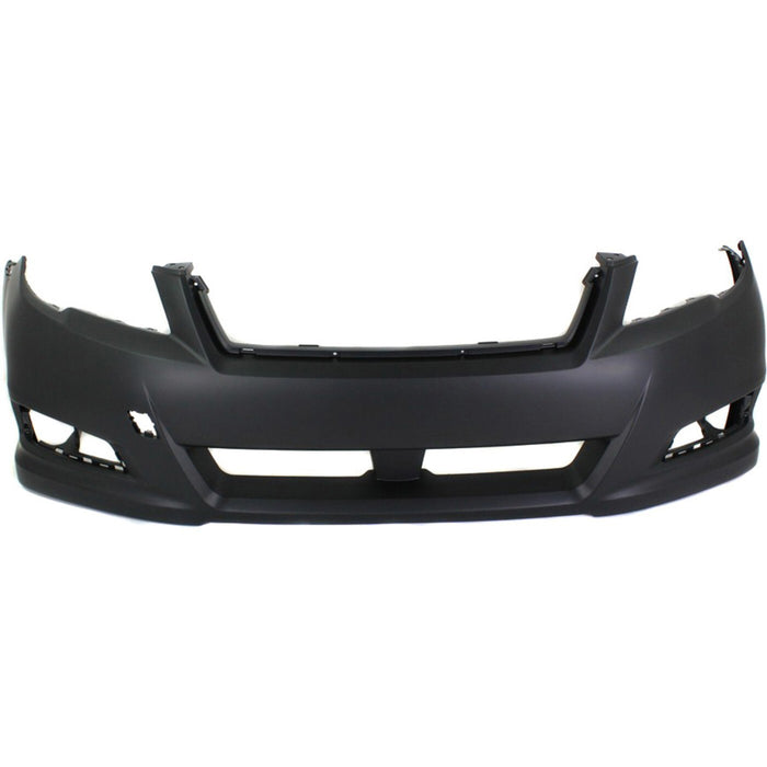 DURAFORCE Front Bumper Cover Fascia For 2010-2012 Subaru Legacy With Fog Lamp Holes Primed