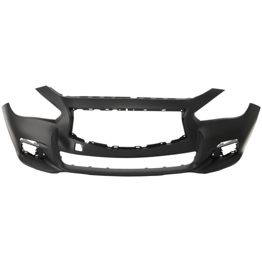 DURAFORCE Bumper Cover Fascia Front 620224HB0H for INFINITI Q50 2014-2017