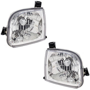 DURAFORCE Headlight Set For 2000-2004 Toyota Tundra Left Right Side Regular Cab Access Cab