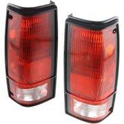 DURAFORCE Pair Tail Lights Taillights Taillamps Brakelights Set of 2 Driver & Passenger