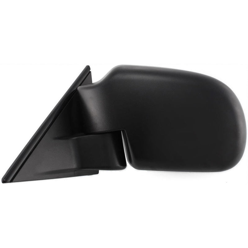 DURAFORCE Mirror Set For 1999-2004 Chevrolet S10 Left and Right Manual Fold Textured Black