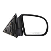 DURAFORCE Mirror Set For 1999-2004 Chevrolet S10 Left and Right Manual Fold Textured Black