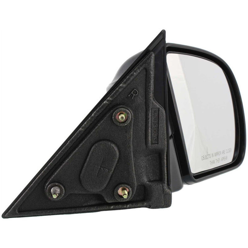 DURAFORCE Mirror Set For 1999-2004 Chevrolet S10 Left and Right Manual Fold Textured Black