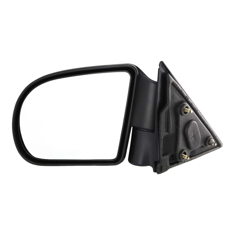 DURAFORCE Mirror Set For 1999-2004 Chevrolet S10 Left and Right Manual Fold Textured Black