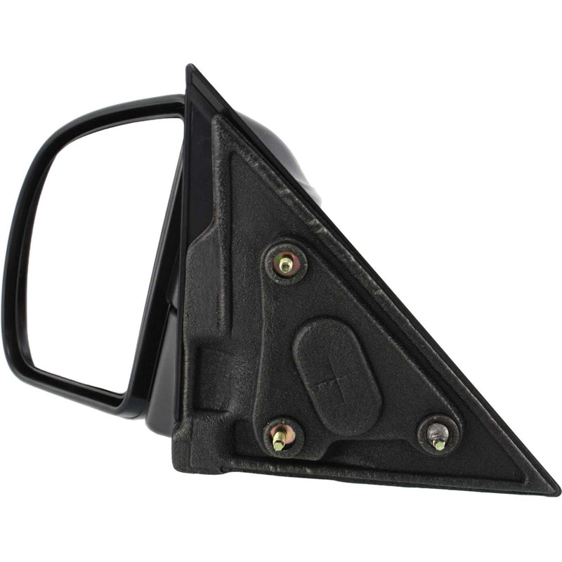 DURAFORCE Mirror Set For 1999-2004 Chevrolet S10 Left and Right Manual Fold Textured Black