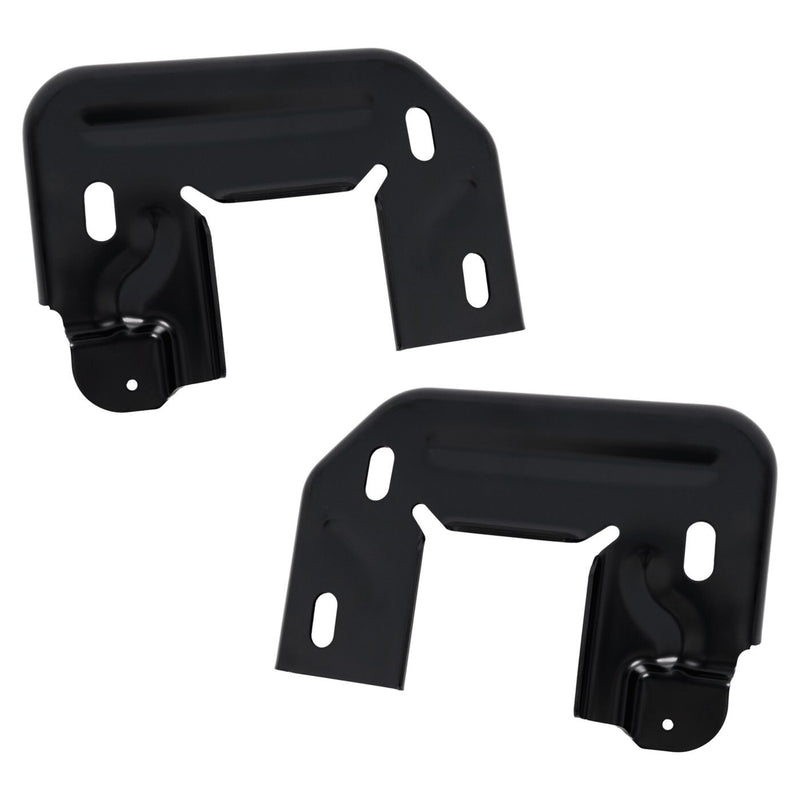 DURAFORCE Set of 2 Bumper Face Bar Brackets Retainer Mounting Braces for F150 Truck Pair