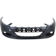 DURAFORCE Front Bumper Cover For 2013-2016 Dodge Dart w/ fog lamp holes Primed