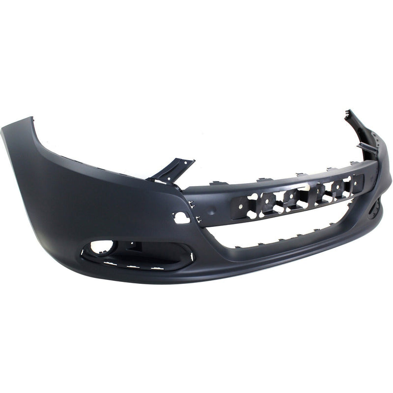 DURAFORCE Front Bumper Cover For 2013-2016 Dodge Dart w/ fog lamp holes Primed