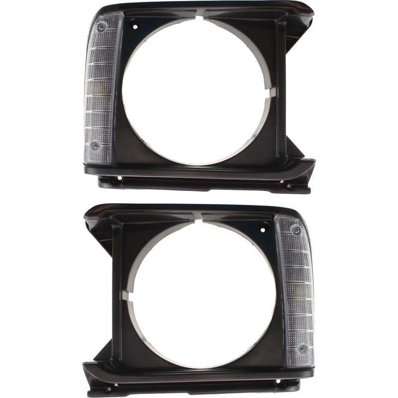 DURAFORCE Headlight Door Set For 1979-1981 Toyota Pickup RWD Gray 8161089105 8162089105