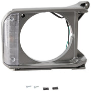 DURAFORCE Headlight Door Set For 1979-1981 Toyota Pickup RWD Gray 8161089105 8162089105