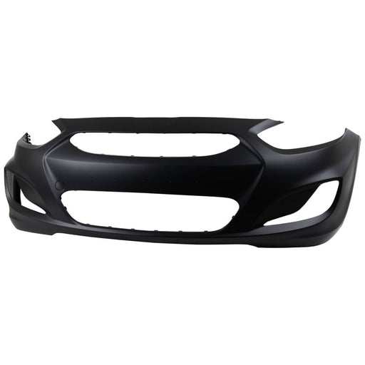 DURAFORCE Primed Front Bumper Cover For 2012-2014 Hyundai Accent Sedan/Hatchback HY1000188