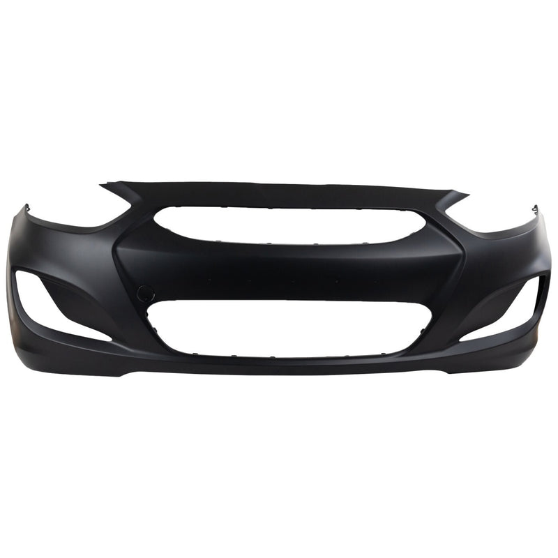 DURAFORCE Primed Front Bumper Cover For 2012-2014 Hyundai Accent Sedan/Hatchback HY1000188