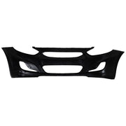 DURAFORCE Primed Front Bumper Cover For 2012-2014 Hyundai Accent Sedan/Hatchback HY1000188